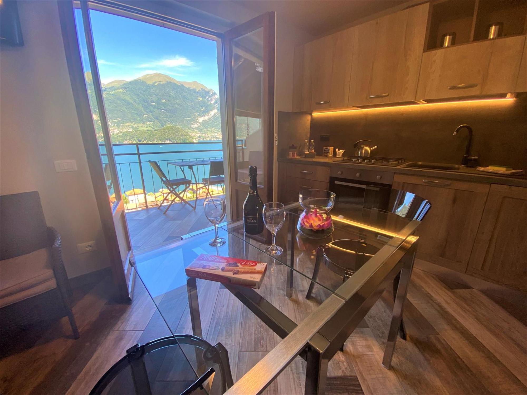 Appartement Il Bellavista à Lezzeno Chambre photo
